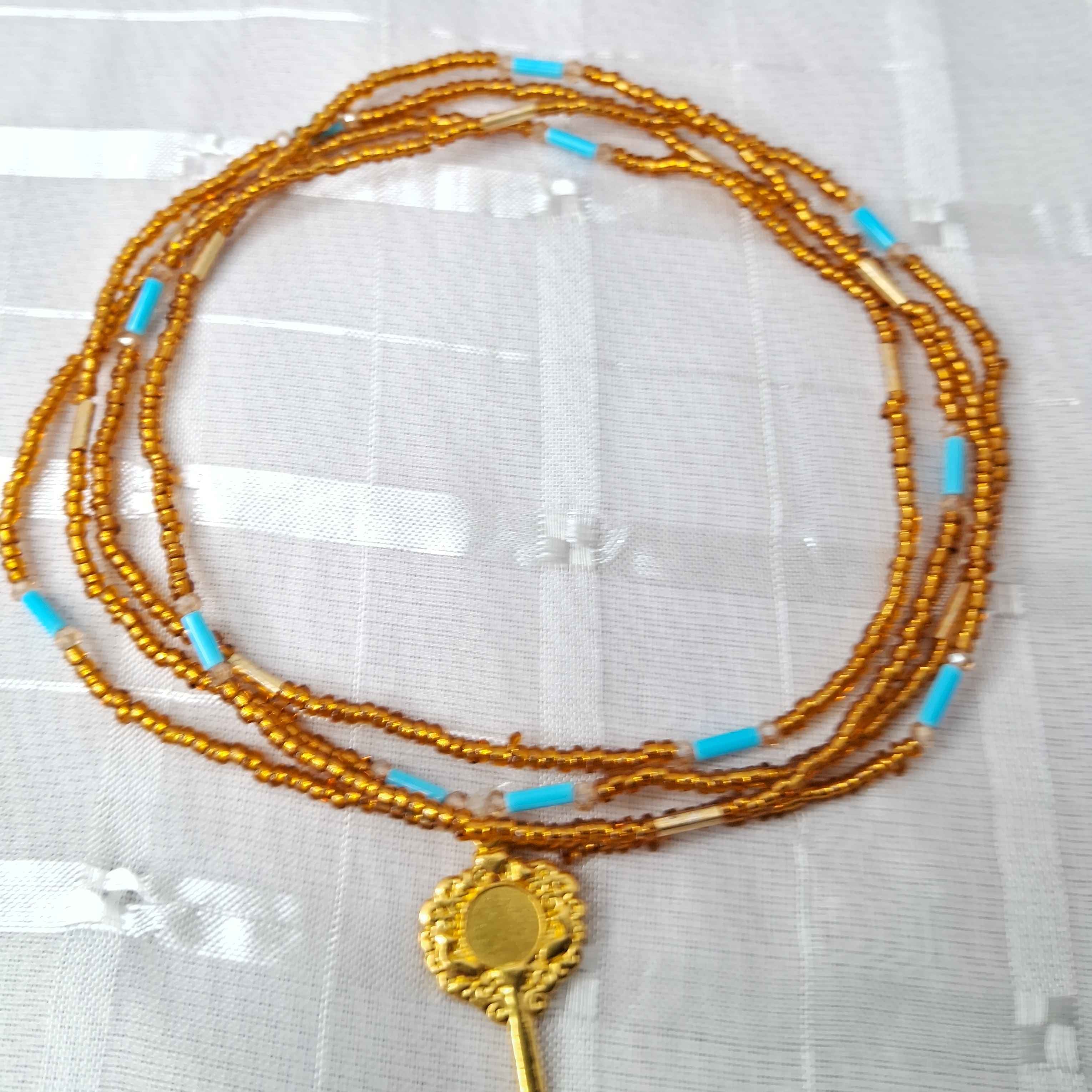 Fio de Oxum com Azul Fio de Oxum com Azul