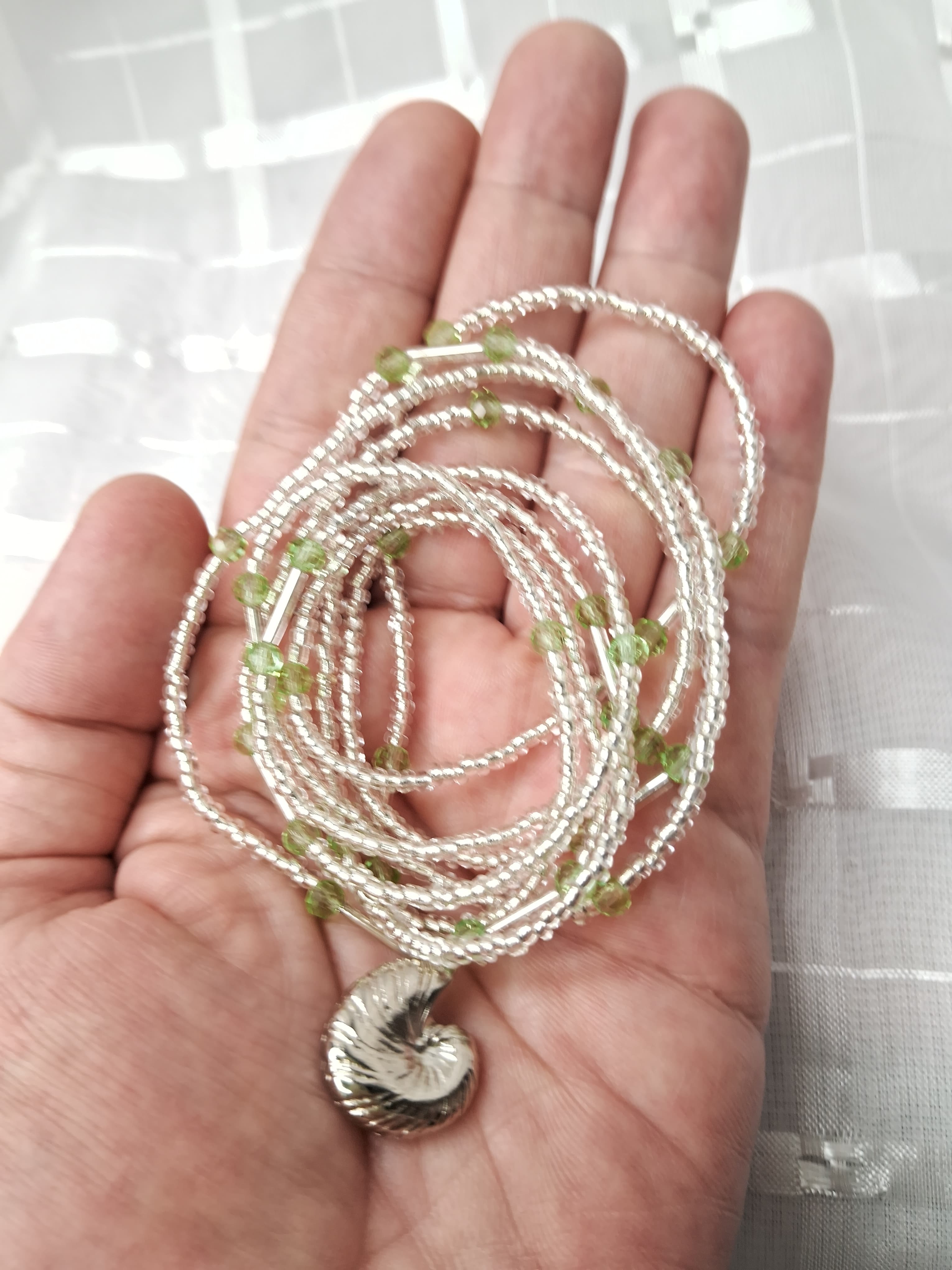 Fio de Iemanjá com Verde Fio de Iemanjá com Verde