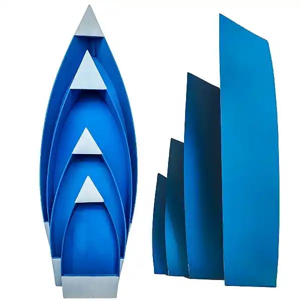 Barco Iemanjá de Madeira 120cm (1,2 Metro)