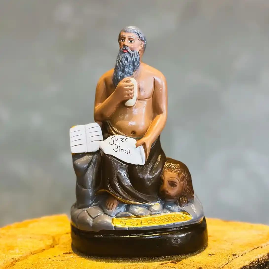 São Jerônimo sem Traje – Gesso São Jerônimo sem Traje – Gesso