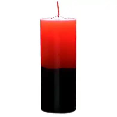 Vela 21 Dias Vermelho e Preto 1.8kg