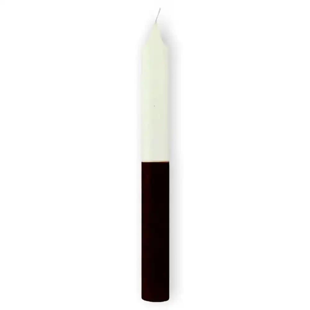 Vela Palito Branca e Preta 12 Horas 9 unidades 1kg