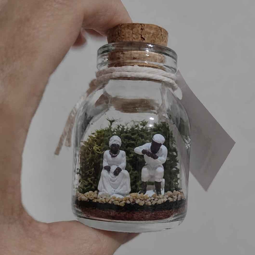 Terrario personalizado com seu Orixá Terrario personalizado com seu Orixá
