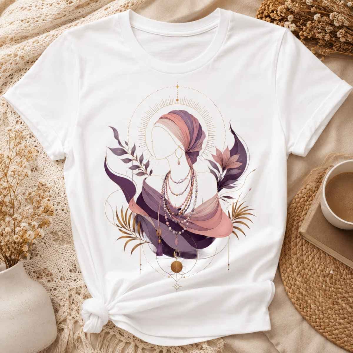 Camiseta: Senhora do Axé. Camiseta: Senhora do Axé.