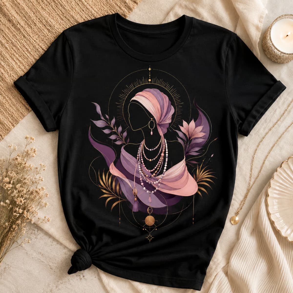 Camiseta: Senhora do Axé. Camiseta: Senhora do Axé.