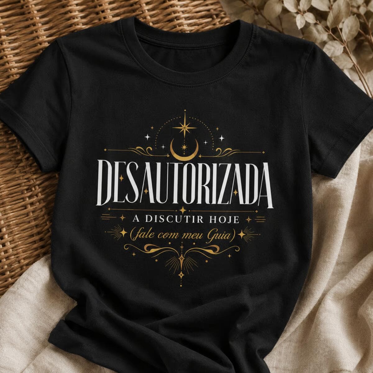 Camiseta: Desautorizada a Discutir Hoje (Fale Com Meu Guia) Camiseta: Desautorizada a Discutir Hoje (Fale Com Meu Guia)