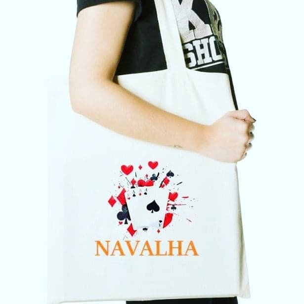20 unidades de Ecobag de Algodão cru Personalizada 20 unidades de Ecobag de Algodão cru Personalizada