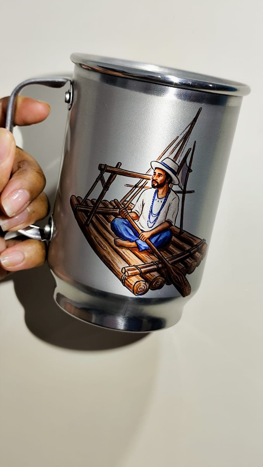 CANECA DE EXUM DE ALUMINIO CANECA DE EXUM DE ALUMINIO