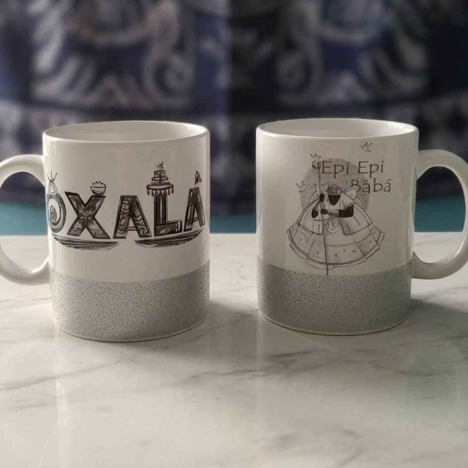 CANECA DE OXALA DE GLITTER CANECA DE OXALA DE GLITTER
