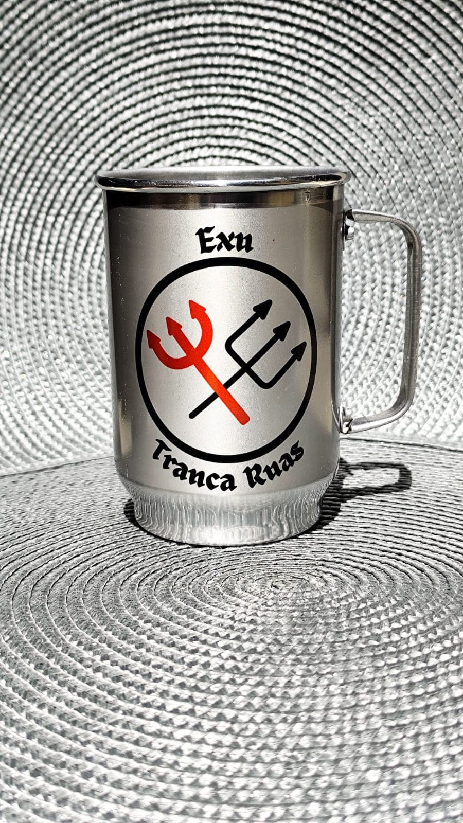 CANECA DE EXUM DE ALUMINIO CANECA DE EXUM DE ALUMINIO