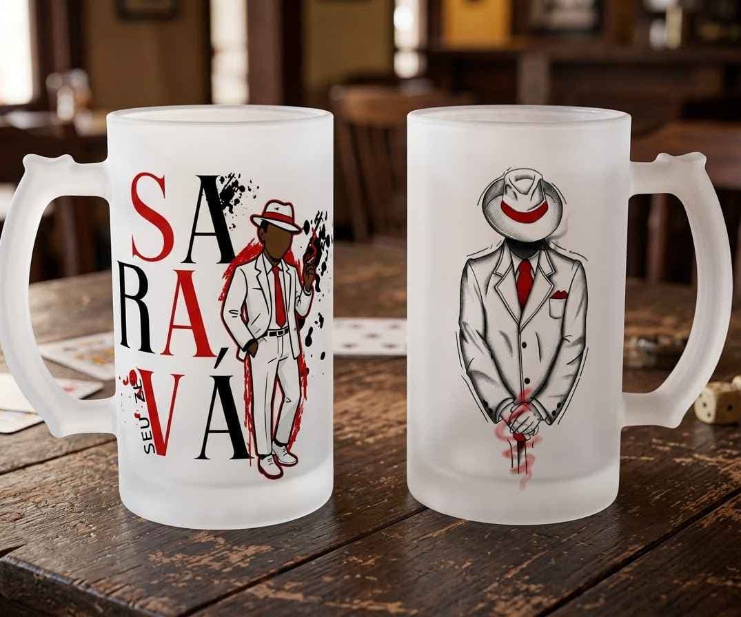 CANECA DE ZE PILINTRA DE CHOPP CANECA DE ZE PILINTRA DE CHOPP
