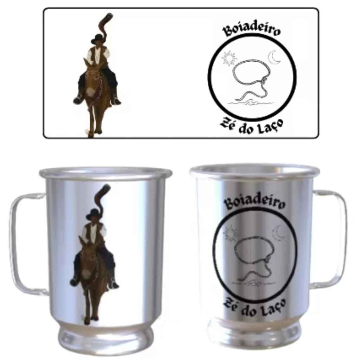 CANECA DE BOIADEIRO DE ALUMINIO CANECA DE BOIADEIRO DE ALUMINIO