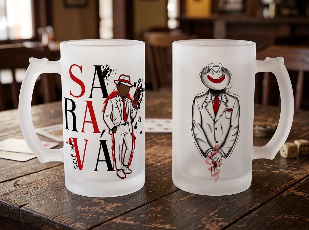 CANECA DE ZE PILINTRA DE CHOPP CANECA DE ZE PILINTRA DE CHOPP