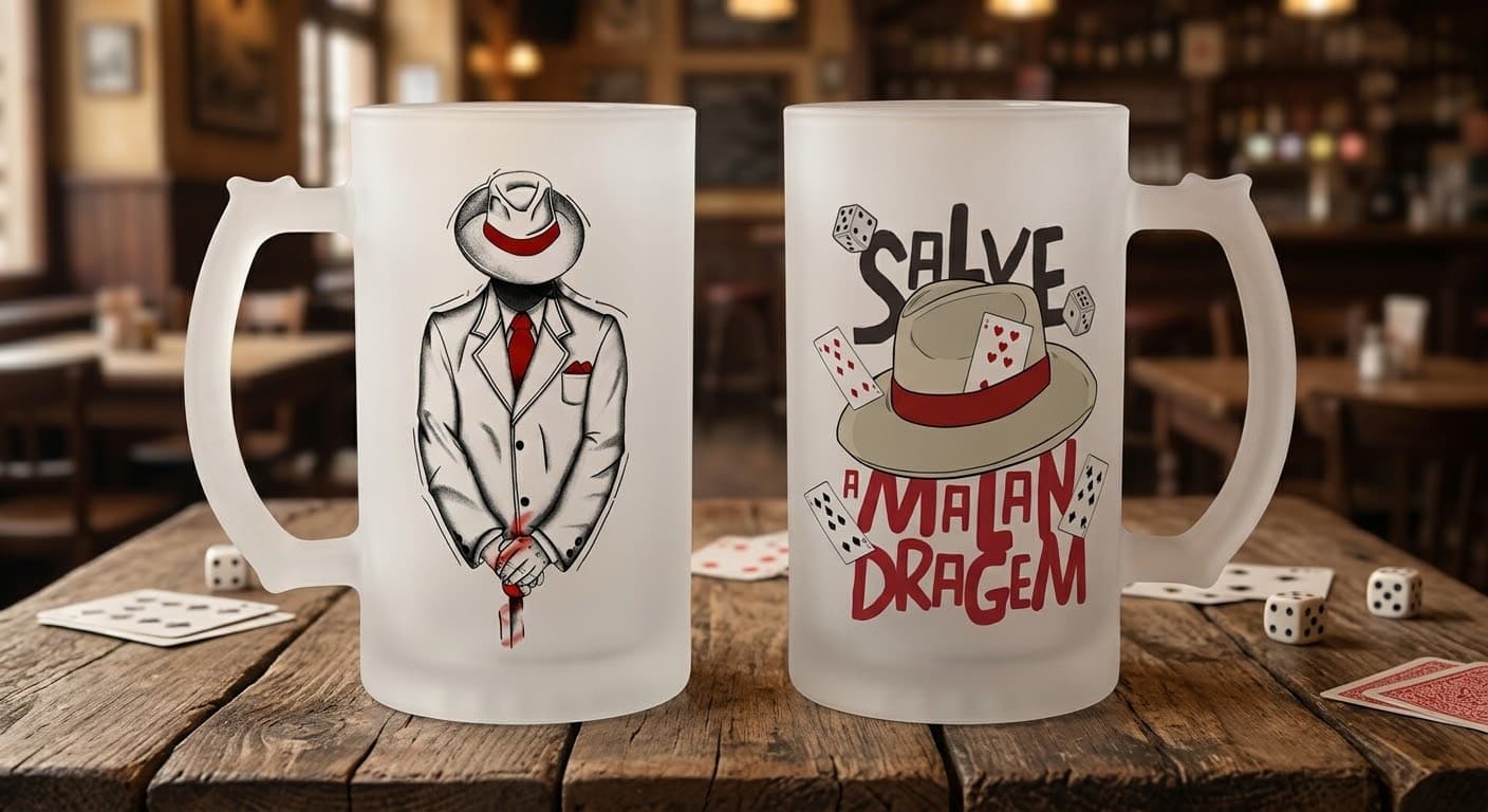 CANECA DE ZE PILINTRA DE CHOPP CANECA DE ZE PILINTRA DE CHOPP
