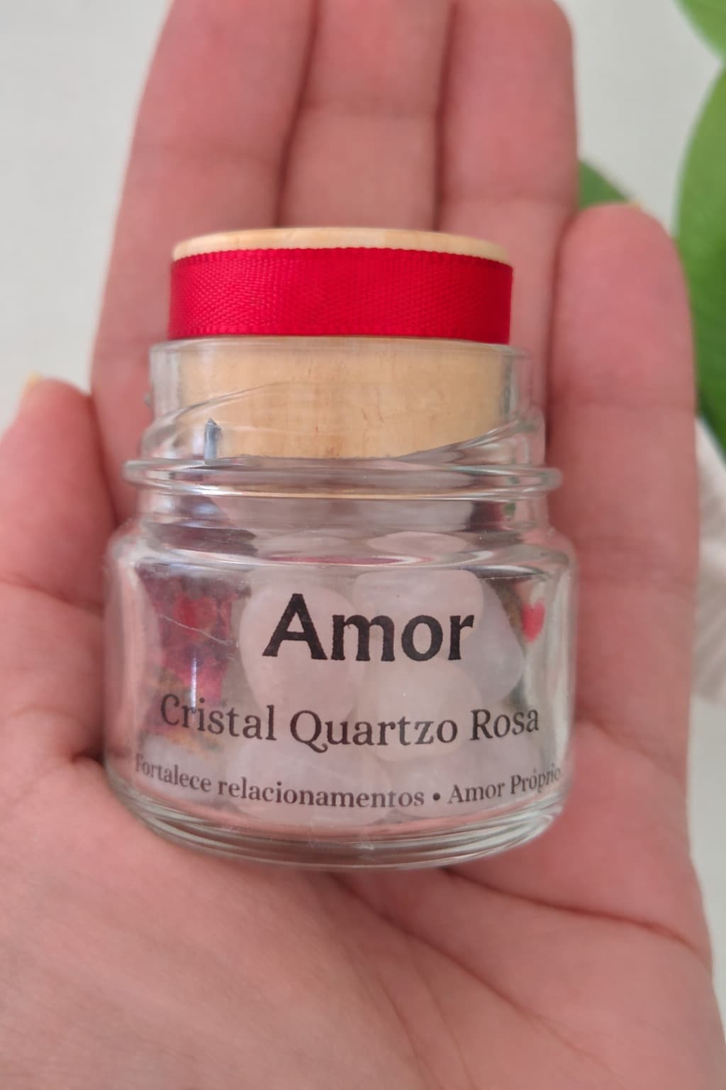 Quartzo Rosa - Pote de Cristal Natural - Pedra do Amor e do poder feminino Quartzo Rosa - Pote de Cristal Natural - Pedra do Amor e do poder feminino