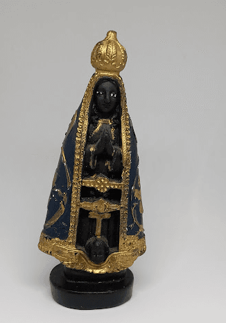 Imagem Nossa Senhora Aparecida Tradicional 12cm Imagem Nossa Senhora Aparecida Tradicional 12cm