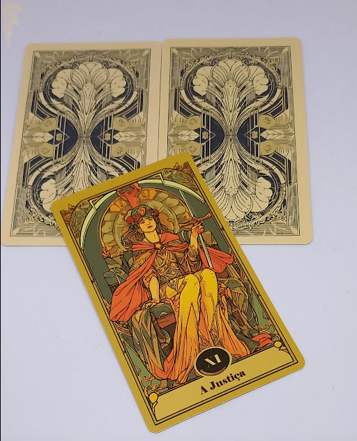 Tarô de Marselha 78 cartas de alta qualidade com manual Tarô de Marselha 78 cartas de alta qualidade com manual