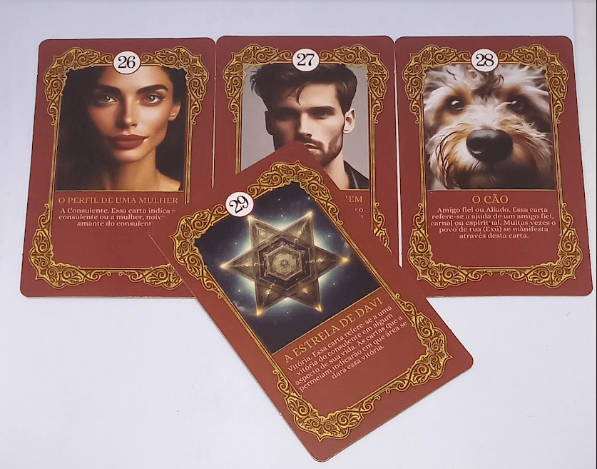 Baralho Dama da Noite 36 Cartas Autoexplicativas Baralho Dama da Noite 36 Cartas Autoexplicativas