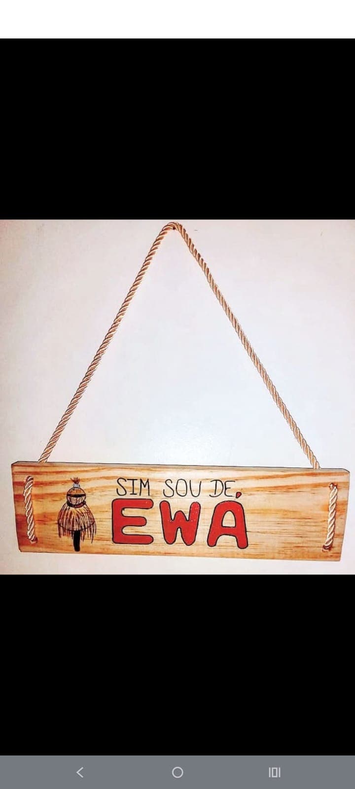 placa decorativa de ewá placa decorativa de ewá