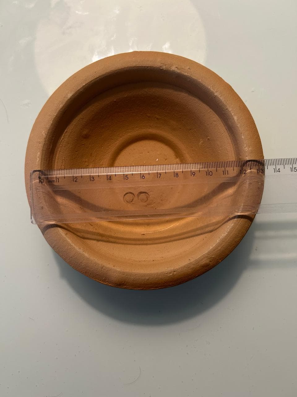 Alguidar de Barro Cru N°00 cm Oferenda Umbanda Candomble Alguidar de Barro Cru N°00 cm Oferenda Umbanda Candomble