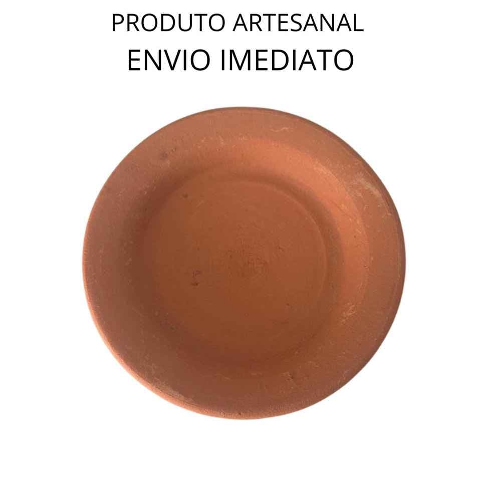 Prato de Barro Cru N°0 16 cm Oferenda Umbanda Candomble Prato de Barro Cru N°0 16 cm Oferenda Umbanda Candomble
