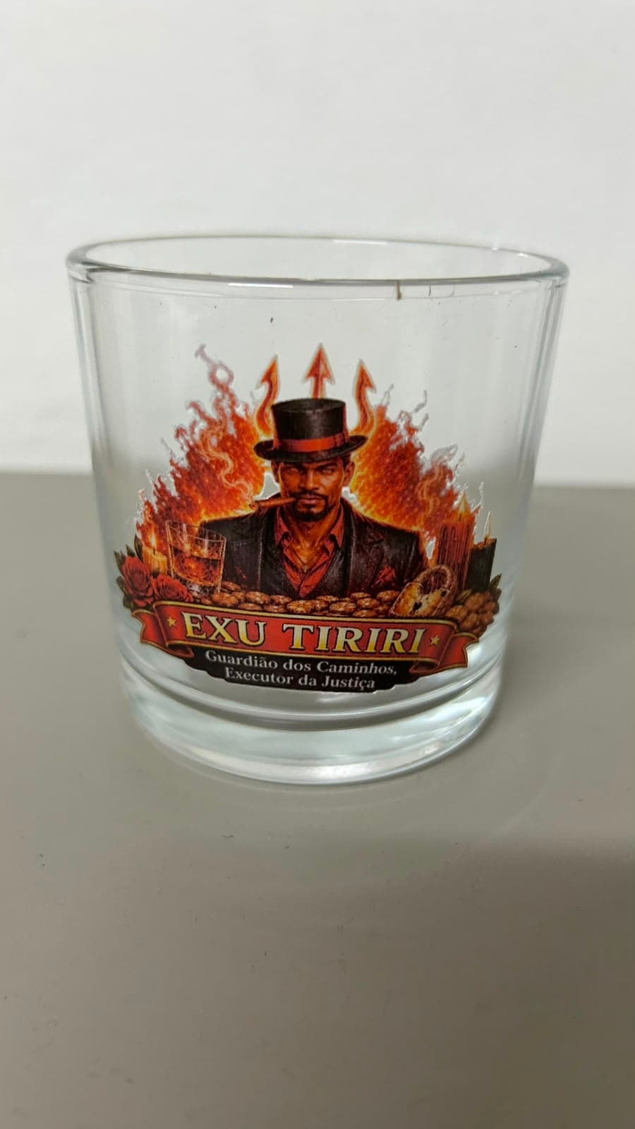 Copo whisky - Exu tiriri Copo whisky - Exu tiriri
