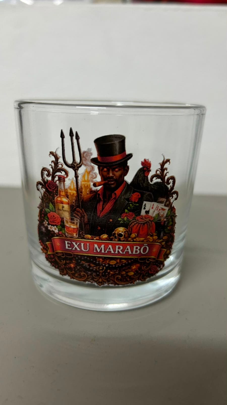 Copo whisky - Exu marabo Copo whisky - Exu marabo