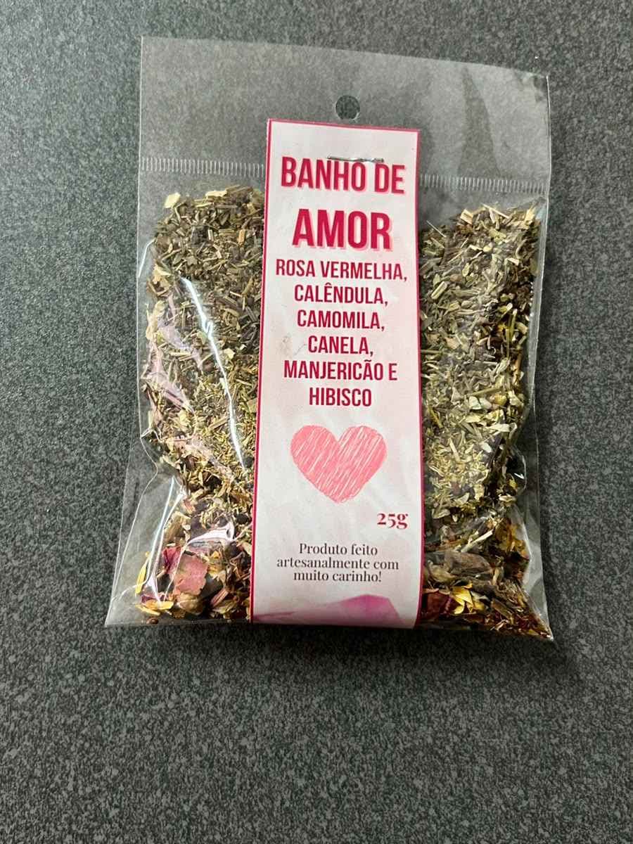 Banho de ervas secas - Amor Banho de ervas secas - Amor