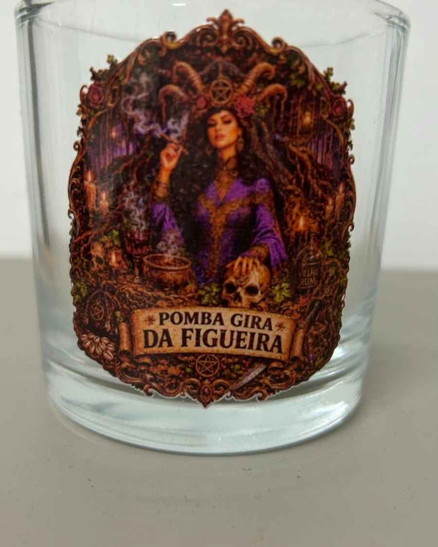 Copo whisky pomba gira - da Figueira Copo whisky pomba gira - da Figueira
