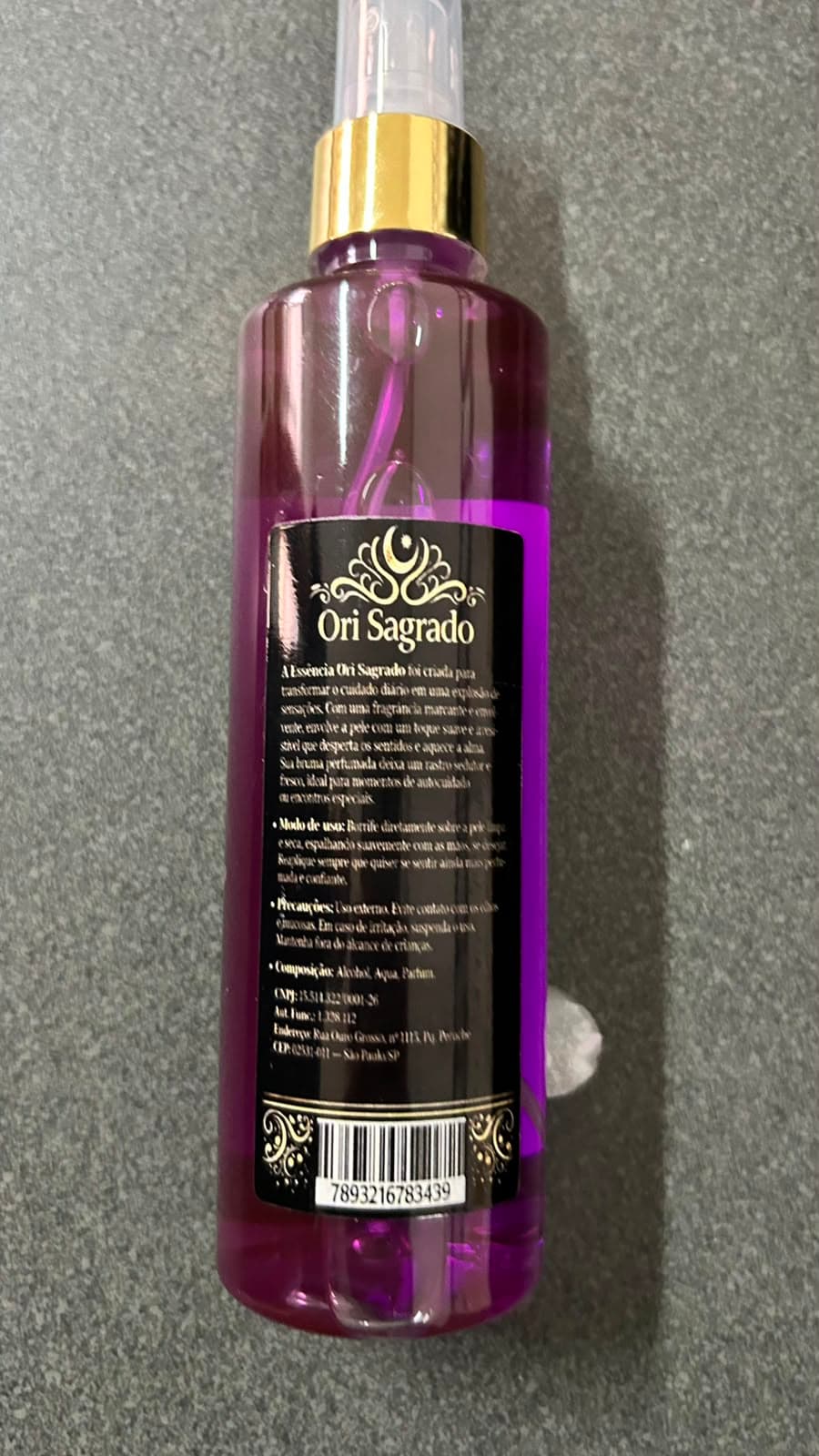Body splash pomba gira - Rosa caveira Body splash pomba gira - Rosa caveira