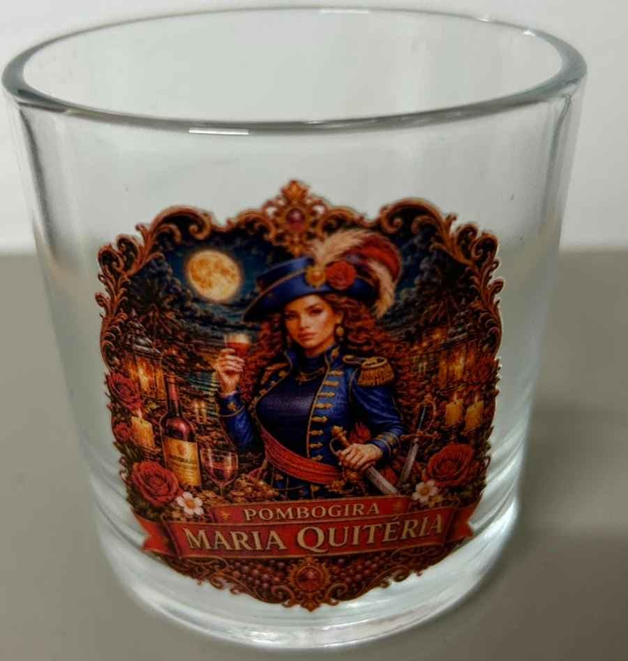 Copo whisky pomba gira - Maria quiteria Copo whisky pomba gira - Maria quiteria