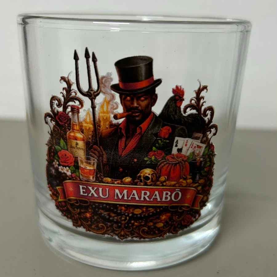 Copo whisky - Exu marabo Copo whisky - Exu marabo