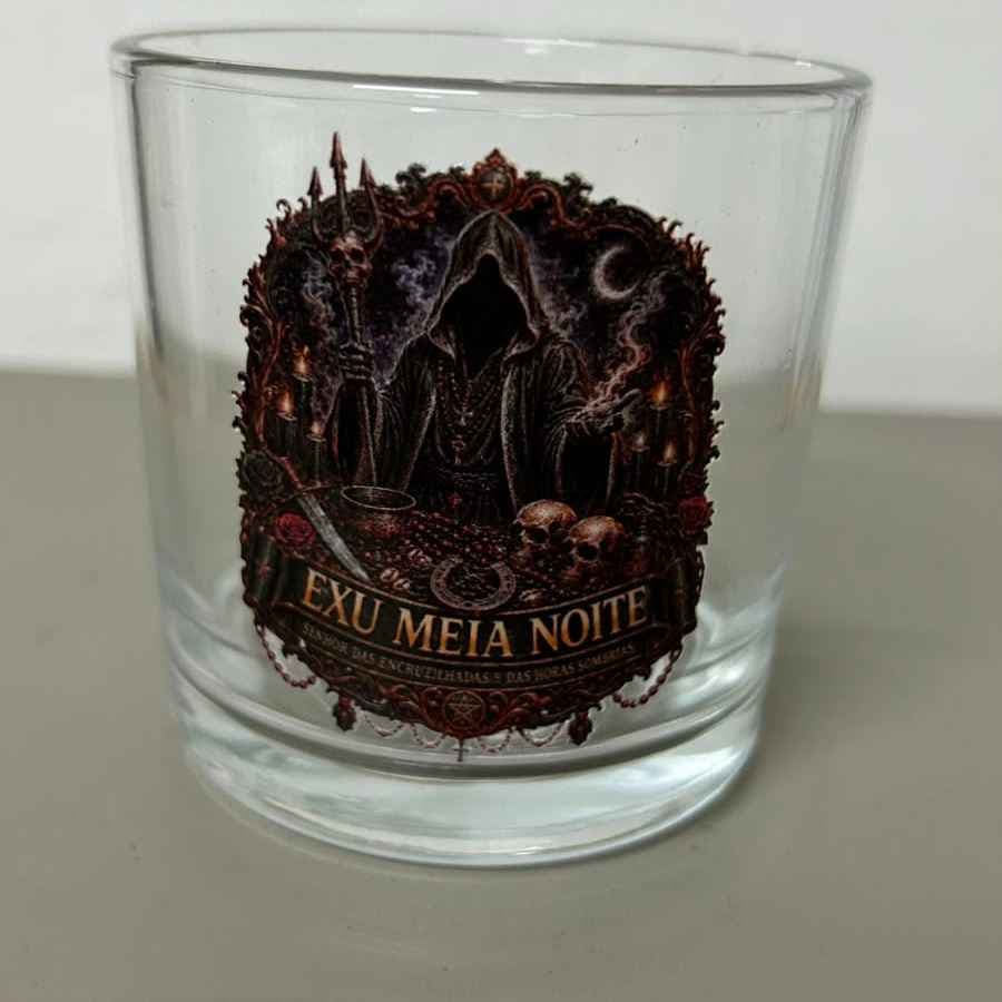 Copo whisky - Exu meia noite Copo whisky - Exu meia noite