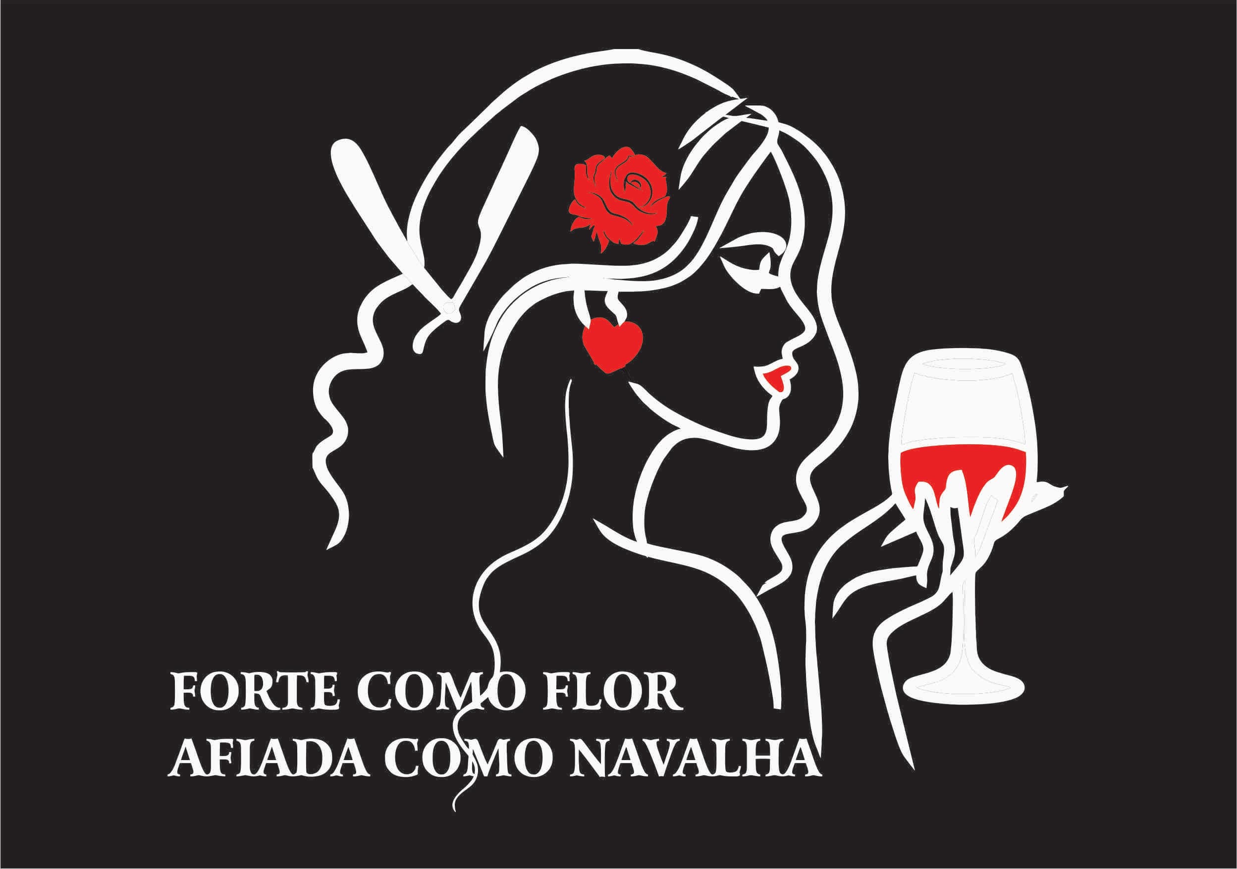 Adesivo Maria Navalha Luxo Adesivo Maria Navalha Luxo