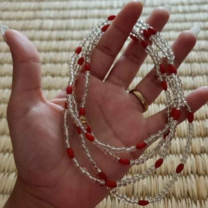 📿 Guia / Fio de Contas de Umbanda e Candomblé – Transparente