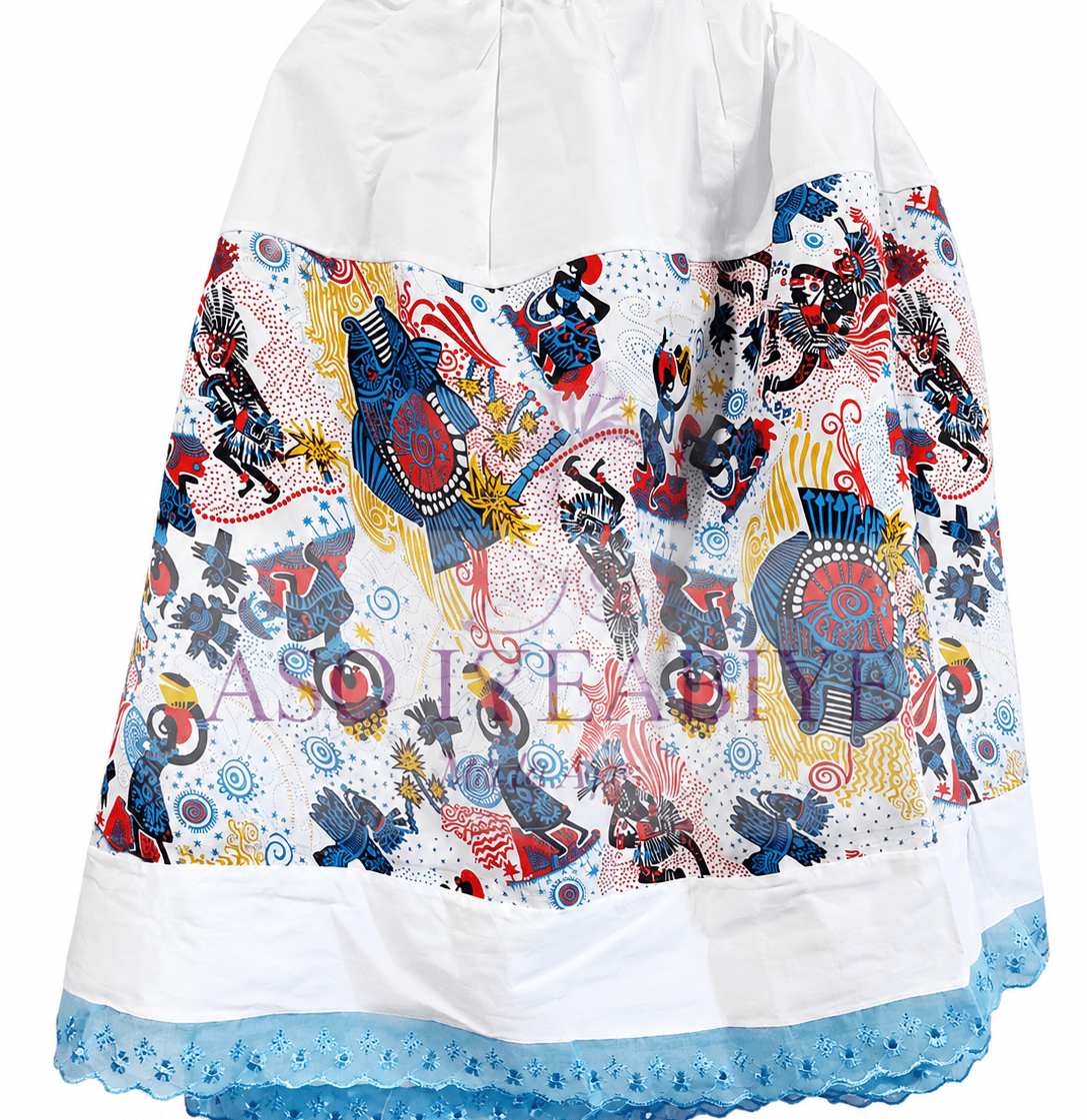 Roupa de candomblé e umbanda. Saia e pano de cabeça. Roupa de candomblé e umbanda. Saia e pano de cabeça.