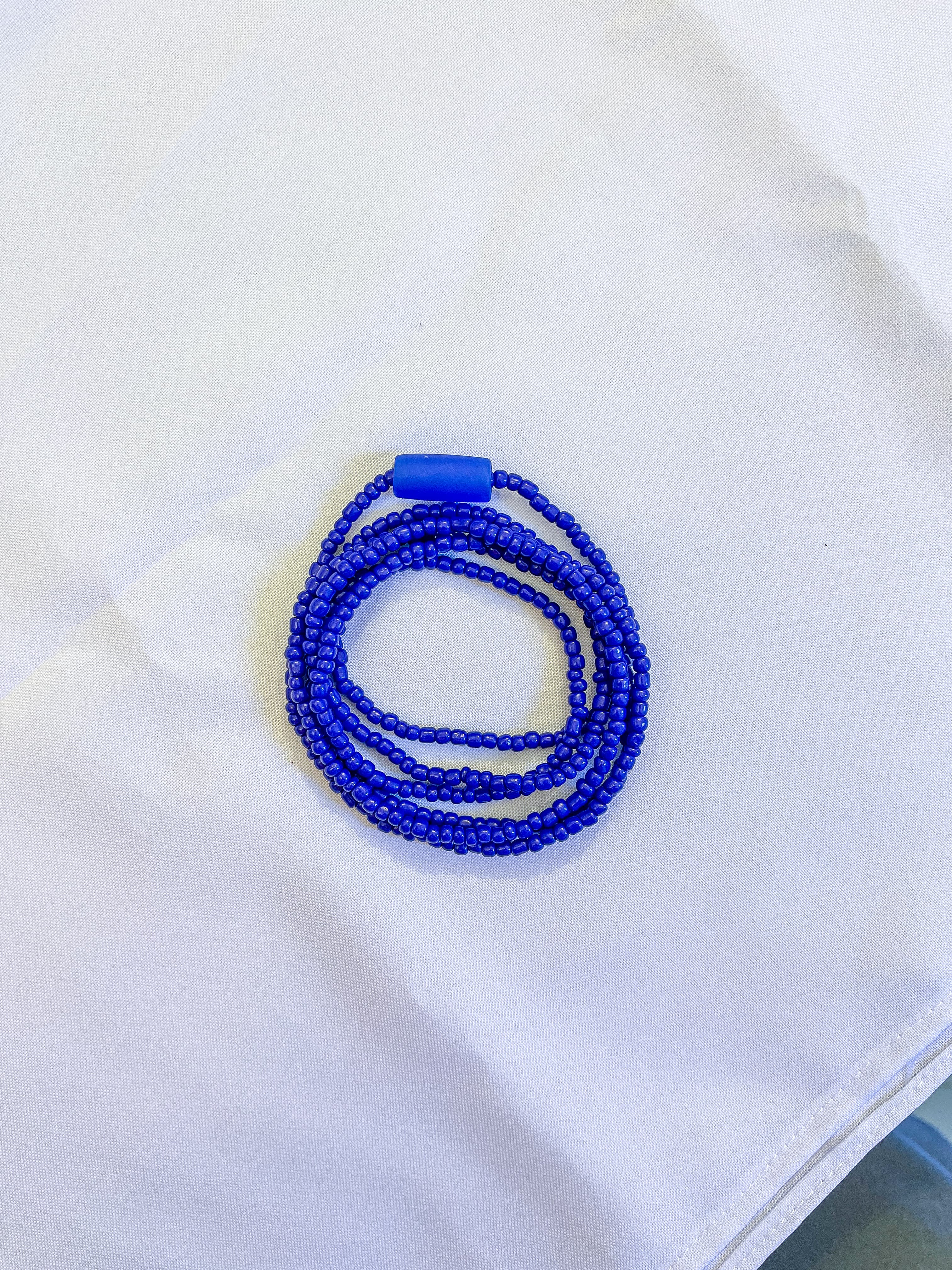 Guia de Ogum Azul Escuro Fio de Contas e Guia de Proteção Orixá Miçanga no Cordonê 65cm Guia de Ogum Azul Escuro Fio de Contas e Guia de Proteção Orixá Miçanga no Cordonê 65cm