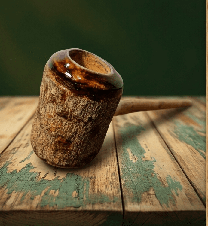 Cachimbo Artesanal de Jurema com Haste de Marmeleiro Cachimbo Artesanal de Jurema com Haste de Marmeleiro