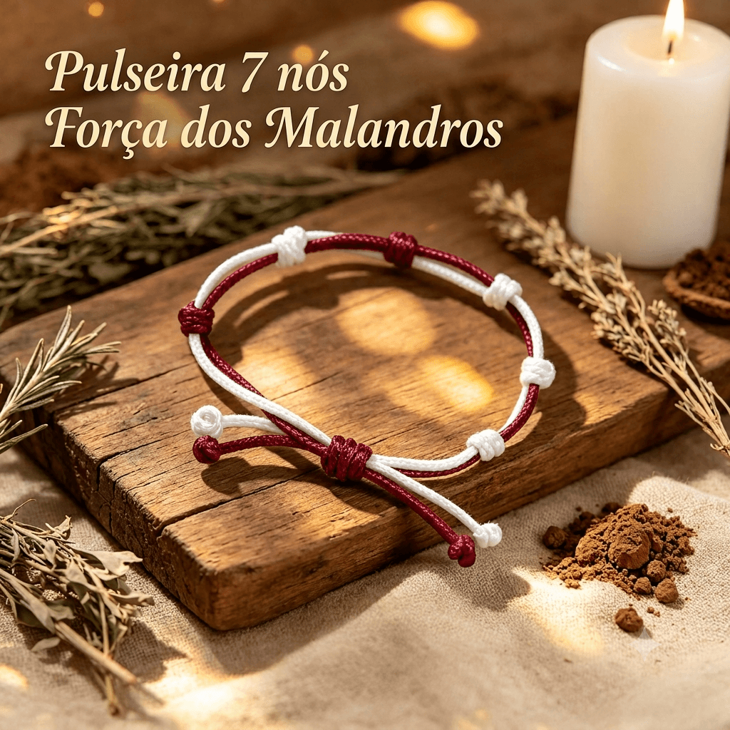 Pulseira 7 nós Malandros Pulseira 7 nós Malandros