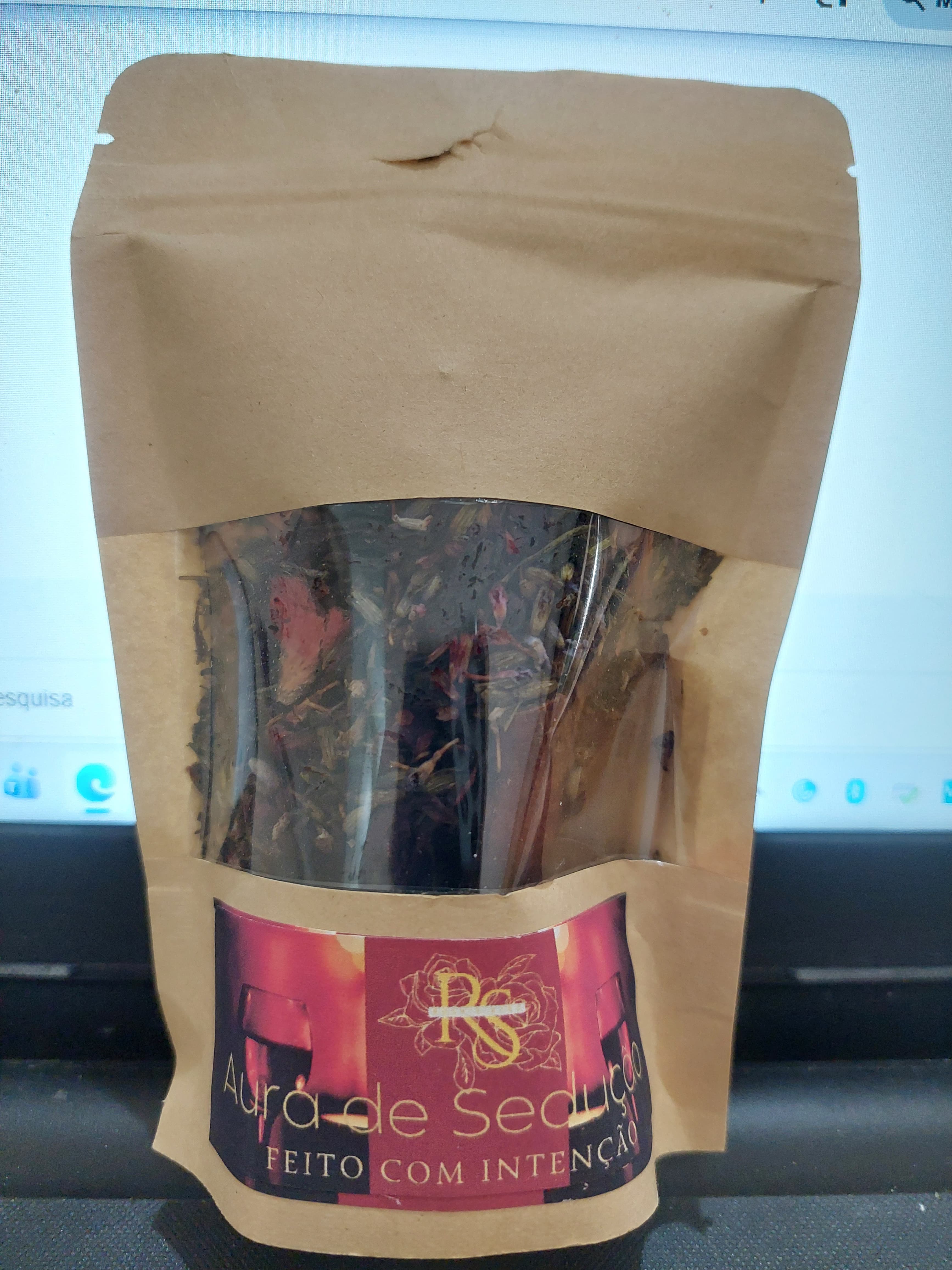 BANHO DE ERVAS ENERGETICO - AURA DE SEDUÇÃO - 40 GR BANHO DE ERVAS ENERGETICO - AURA DE SEDUÇÃO - 40 GR