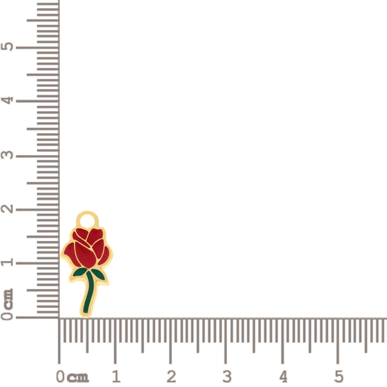 Colar Patuá da Cigana Leque Botao de Rosa e Moeda- Dourado Colar Patuá da Cigana Leque Botao de Rosa e Moeda- Dourado