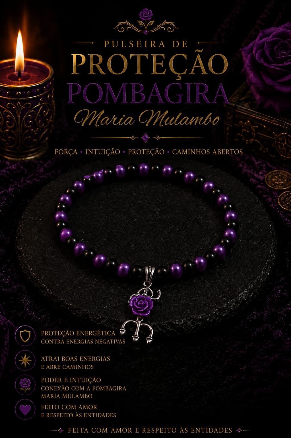 Pulseira Maria Mulambo Pulseira Maria Mulambo