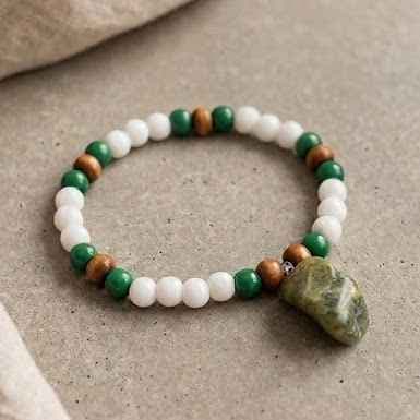 Pulseira de Caboclo com Cristal Pulseira de Caboclo com Cristal