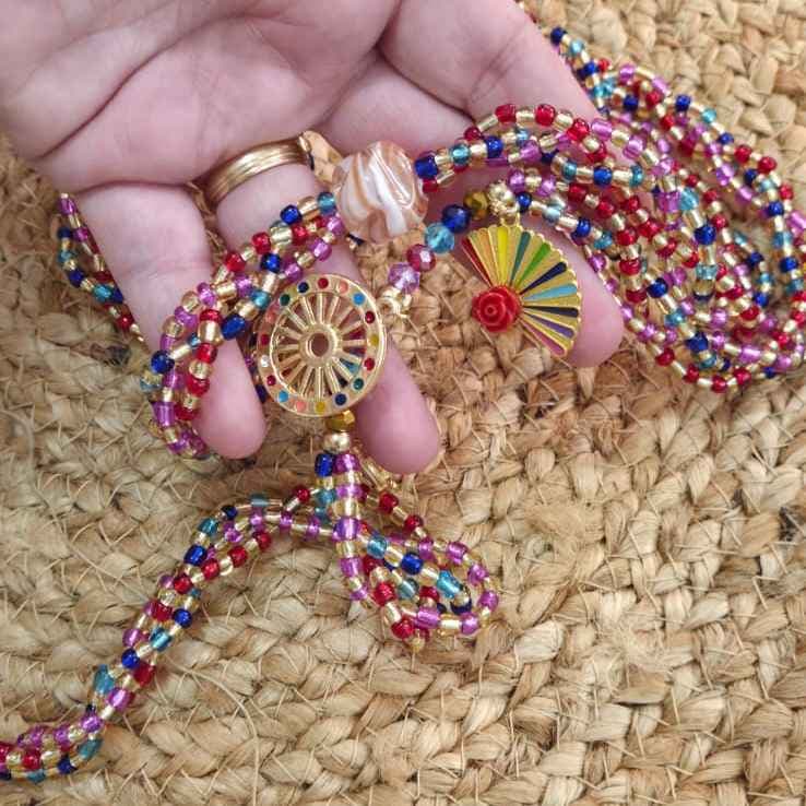✨ Brajá de Cigana Artesanal com 3 Fios – Elegância, Axé e Qualidade ✨ Brajá de Cigana Artesanal com 3 Fios – Elegância, Axé e Qualidade