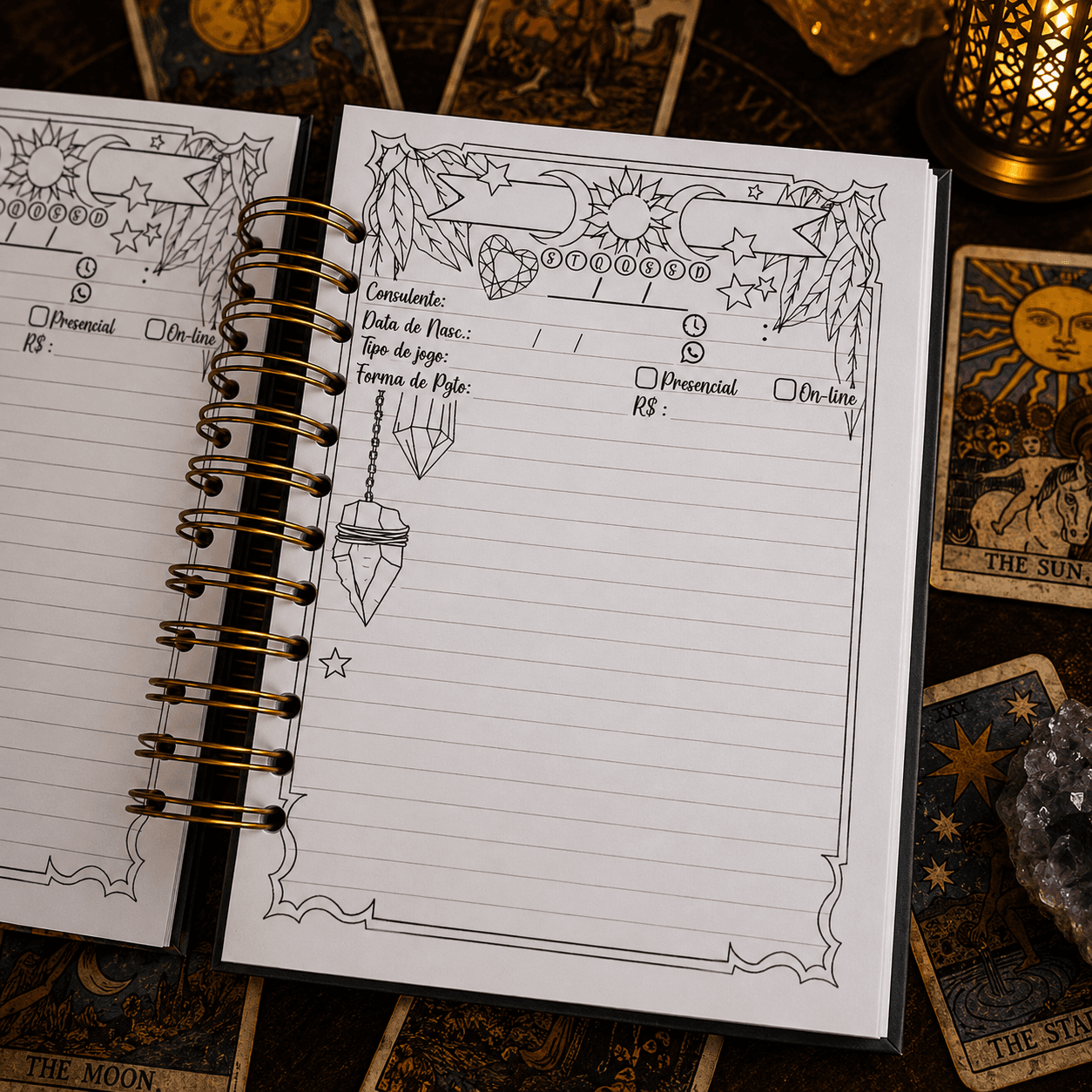 Caderno de Agendamentos Caderno de Agendamentos