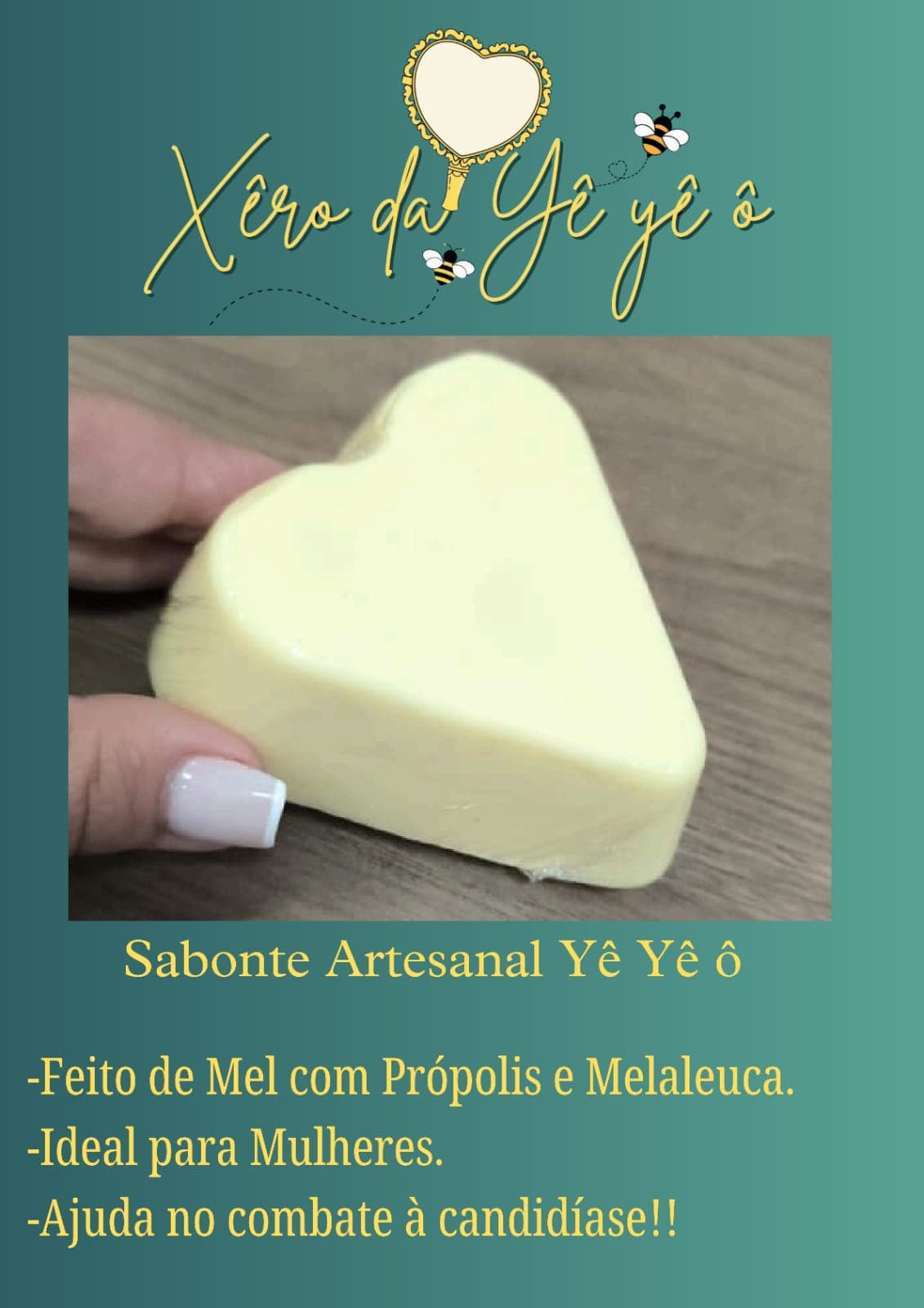 Sabonete Artesanal Xêro da Yêyêô Sabonete Artesanal Xêro da Yêyêô